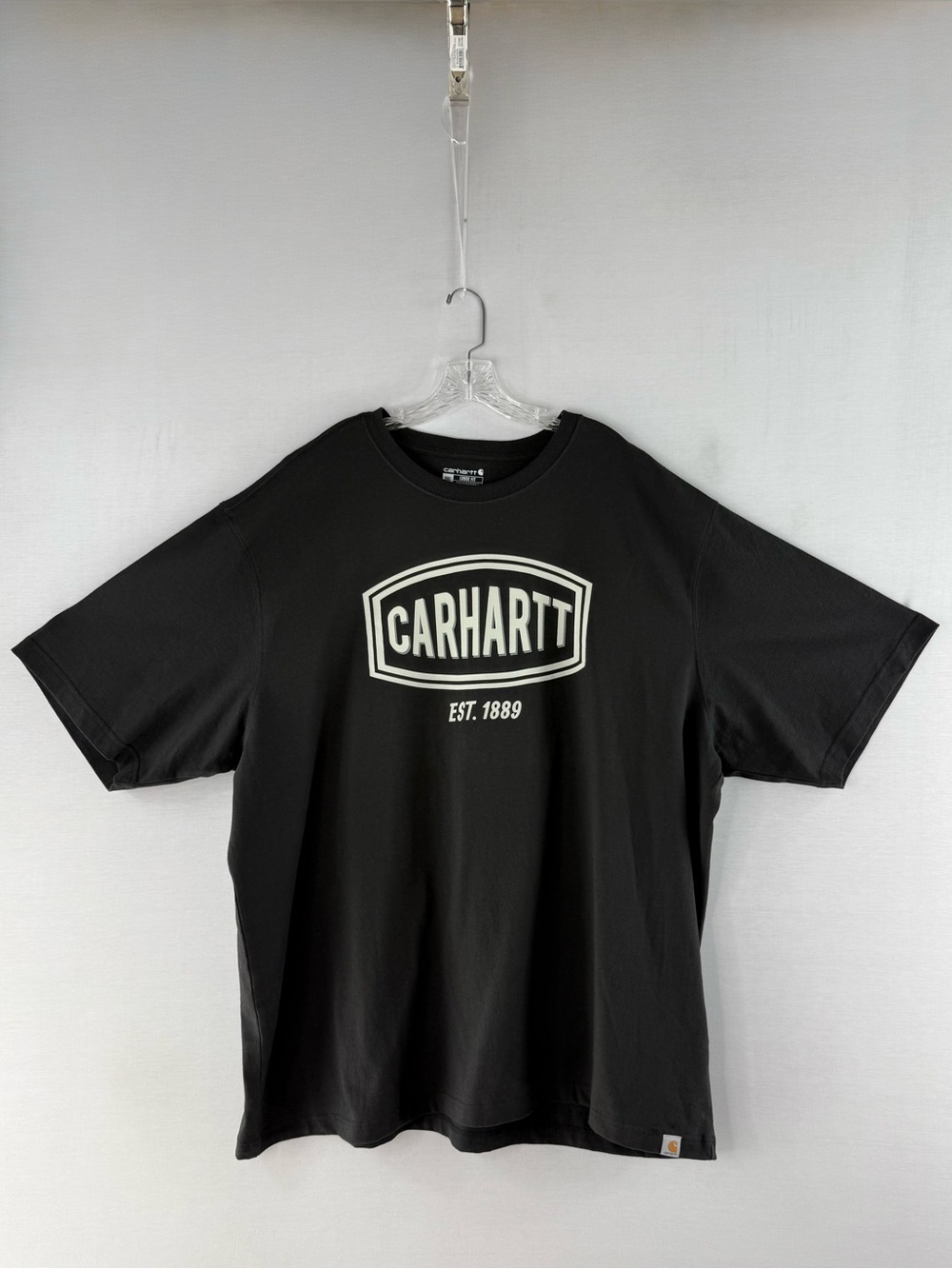 Carhartt Men's Black Logo Graphic Tee 3XL
